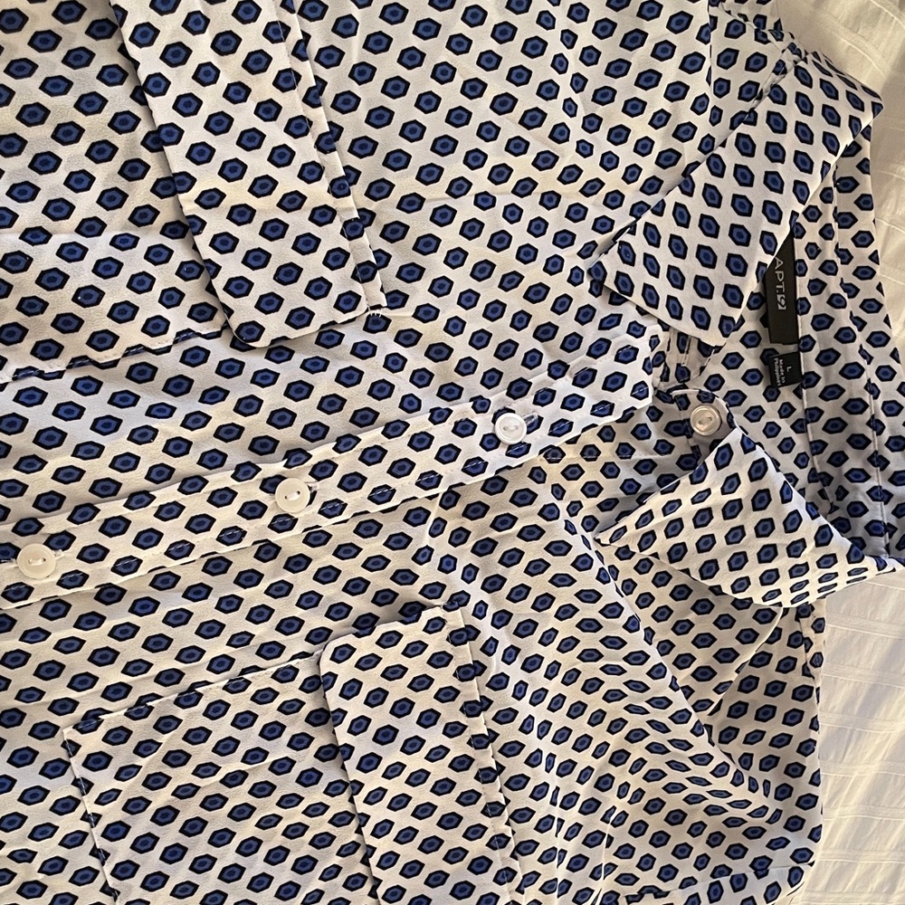 Apt. 9 Long Sleeve Women’s Button-Up Shirt L - Picture 6 of 7